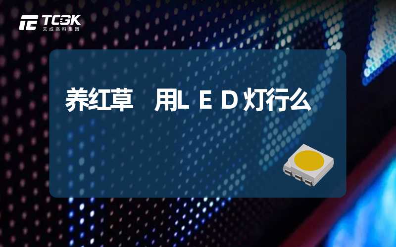 养红草 用LED灯行么